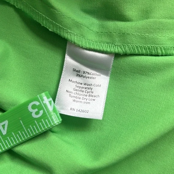 STS Sail to Sable • Preppy Blue & Green Tunic Shift Dress • Size Large - Picture 10 of 10